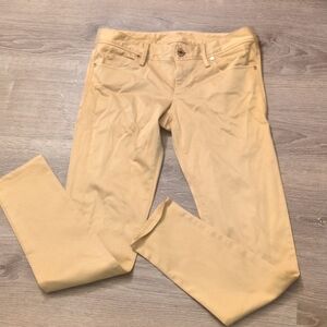 Lilly Pulitzer tan worth skinny pants size 4